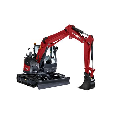 yanmar mini excavator offset boom|B7.